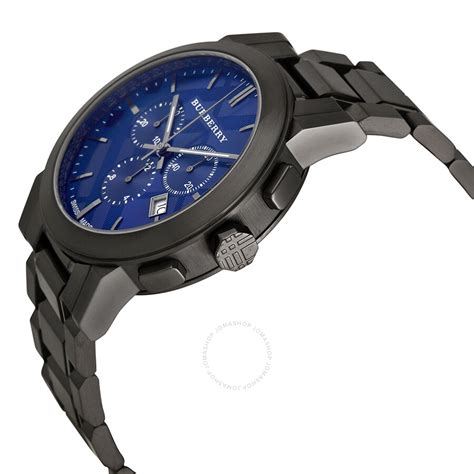 burberry bu9365 watch|Burberry Chronograph Blue Dial Dark Grey Ion.